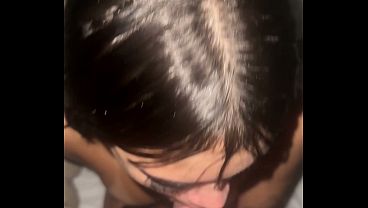 Seny Teen Gives Amazing Blowjob! {Drinks Piss Only On Red!}
