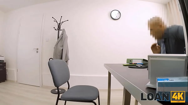 LOAN4K. MILF is too excited about money so she hooks up with creditor