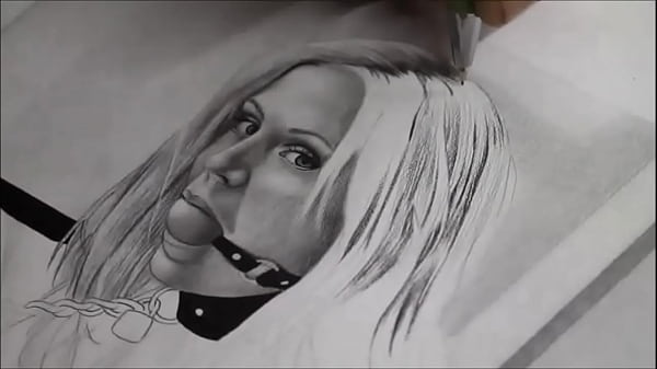 Nude Girl Drawing #1 Timelapse - Miguel Aguilar Reyna