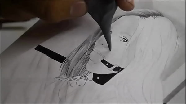 Nude Girl Drawing #1 Timelapse - Miguel Aguilar Reyna