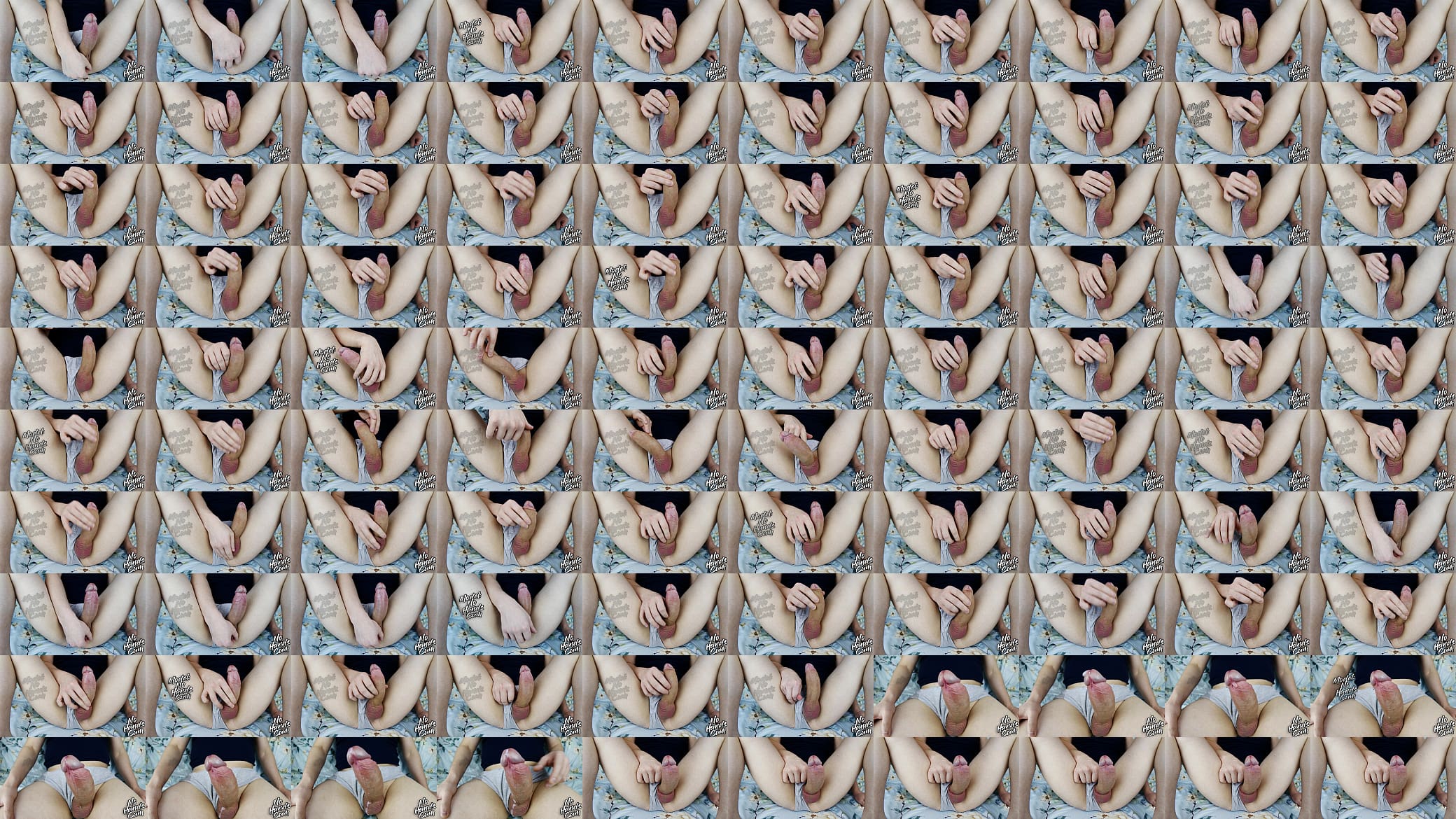 Hard Erection Horny Big Horny Naughty Cock Jerking Off, Orgasm 3 Times In A Row Without Hands 预览图