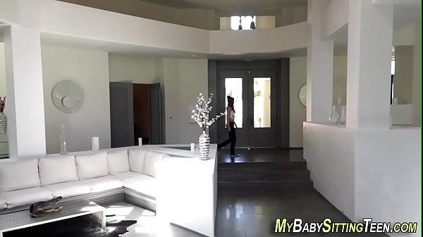 Fingered babysitter jizz