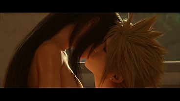 Final Fantasy VII Tifa y Cloud
