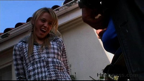 Holly Wellin gets her asshole split in two