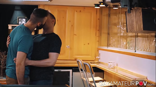 Horny bearded John Ander gave his buddy smooth ...