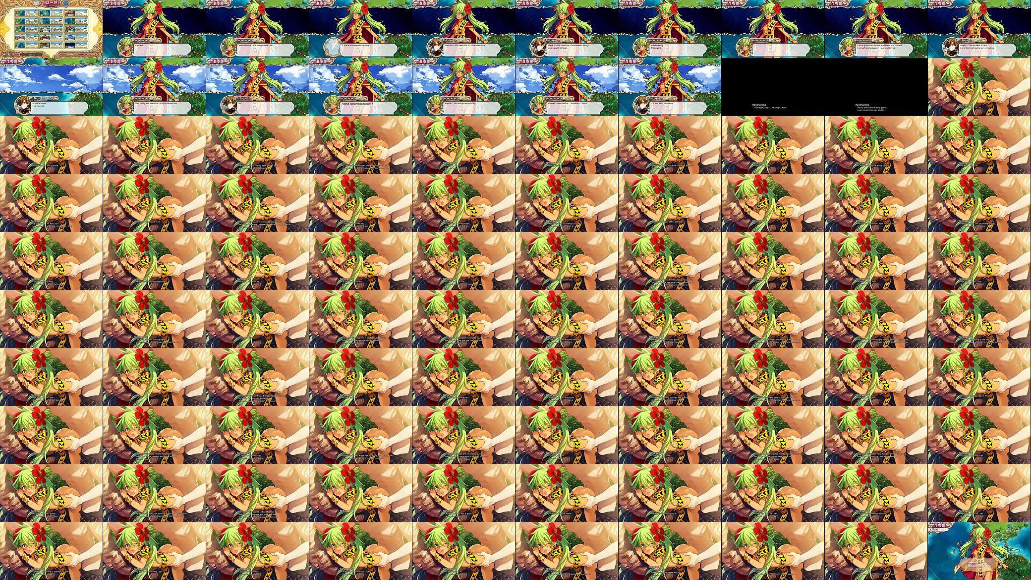 英雄＊戦姫-eiyuu senki kamehameha h scene 预览图