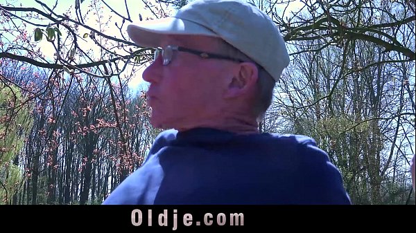 Six mad grandpas gangbang rich young blonde to r.