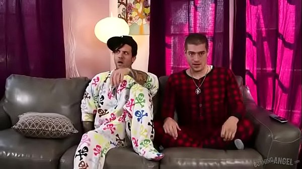 sexy big tits milf with two guys