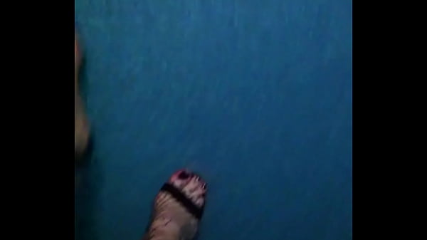 Walking in Sexy High Heels Fishnet Stockingd