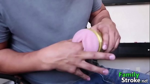 Stepbrother Caught with Pussy Toy POV ⏩ Full in FamilyStroke