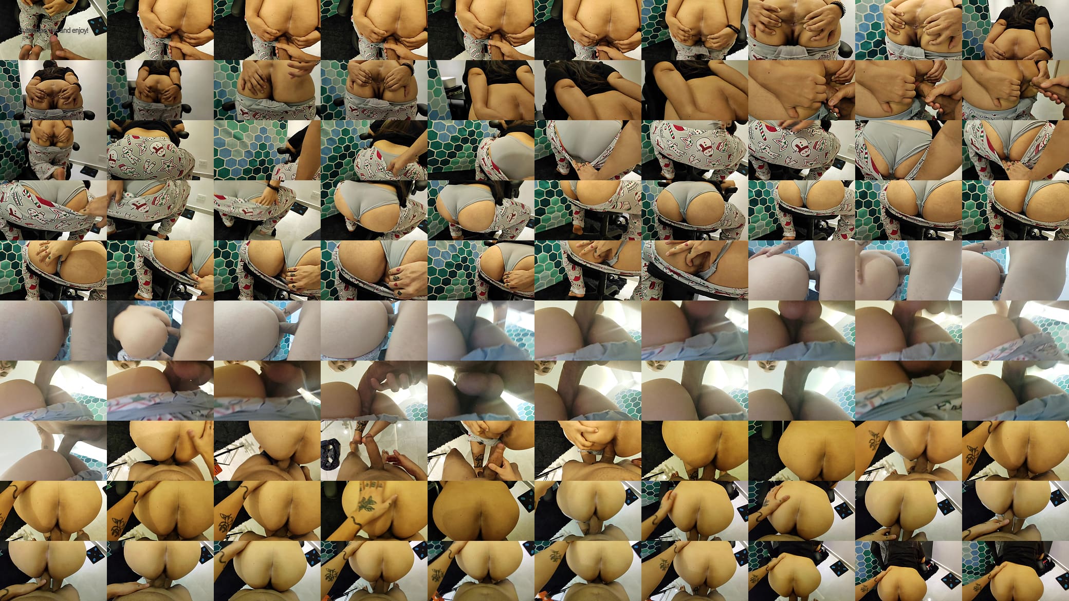 Baj&eacute; la pijama de mi inquilina y ella no me dice nada y desea ser penetrada 预览图