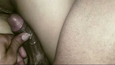 Going to the room of the step-aunt's step daughter, by inserting the penis between the thighs of the step aunt's step daughter, heated up the pussy and then had a great fuck