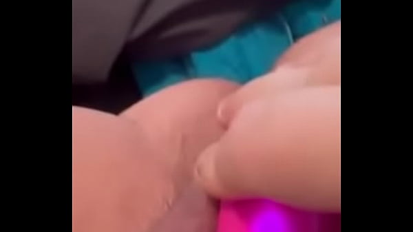 Miss69Peach solo-play masturbation with vibrator in tight pussy