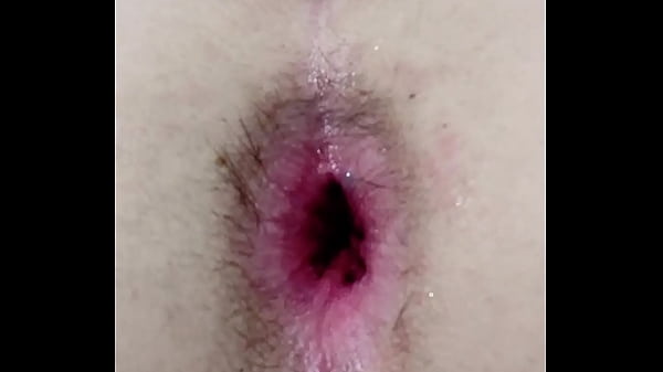 Homemade skinny teen twink gapes hairy ass with...