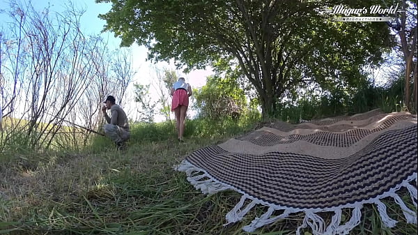 Black Anamary fucked outdoor