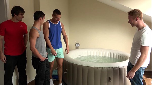 Download Video - Four guys fuck bareback at WilliamHiggins Wank Party