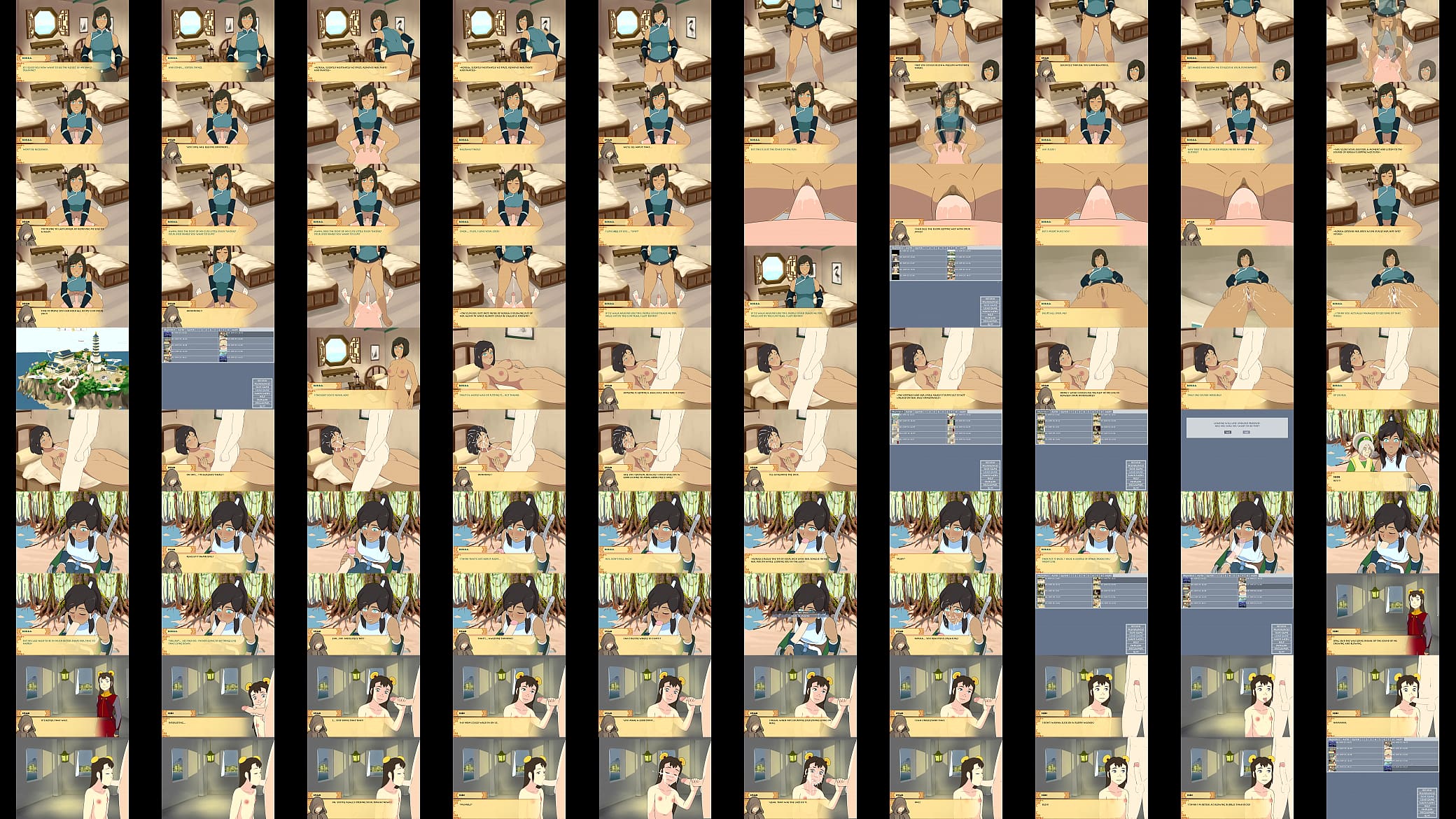 four elements trainer korra and ikki 预览图