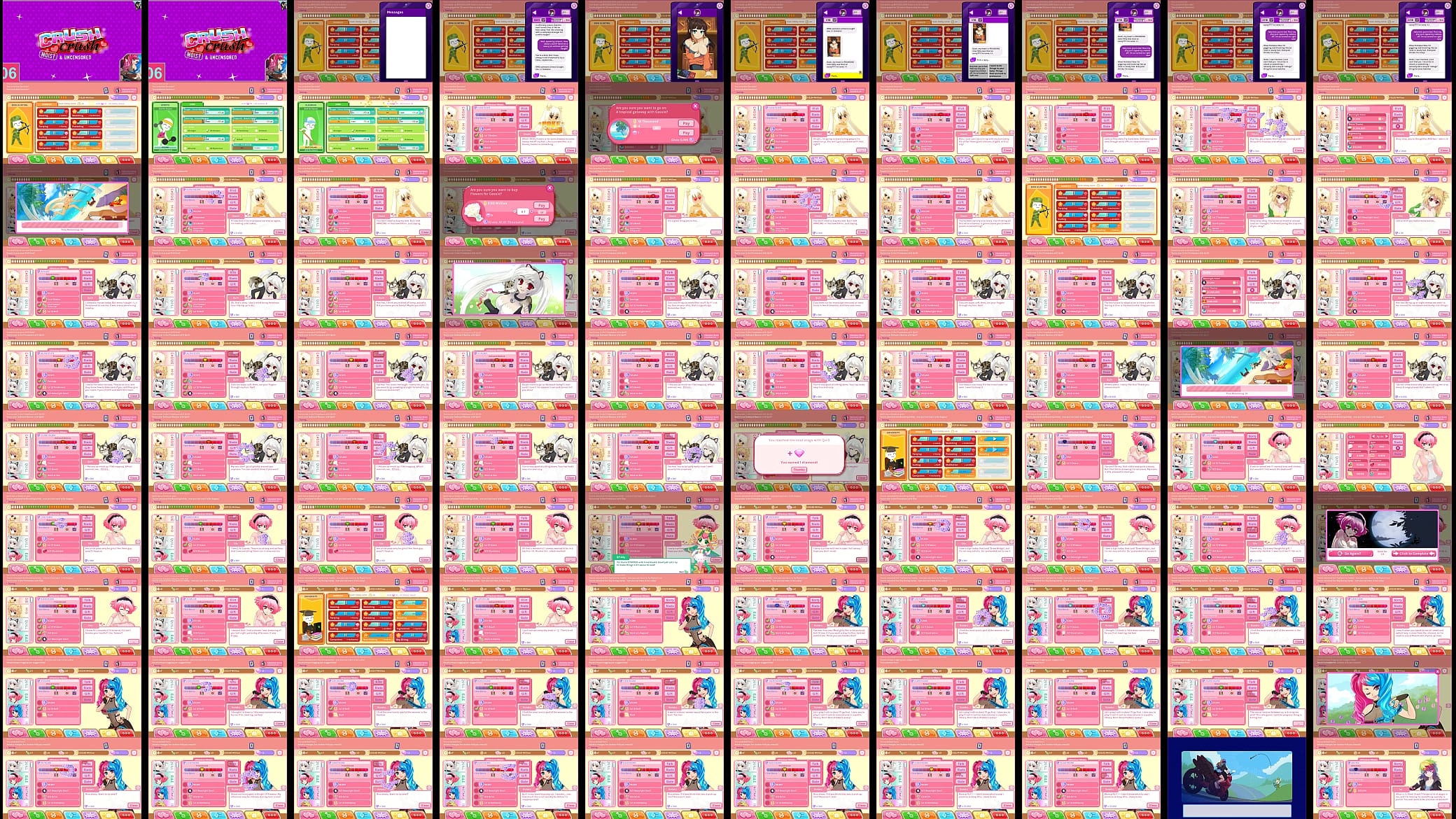 (Nutaku) Crush Crush moist and Uncensored part 6 预览图