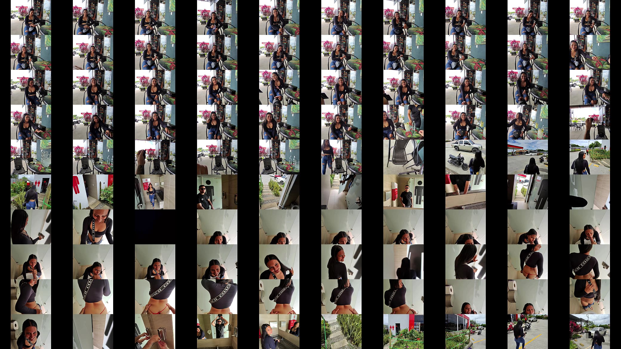 demasiado arriesgado, enserio quieres que te folle aqui en publico sexo en la calle pillada 预览图