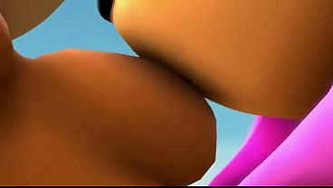 Porn scissoring Cartoon