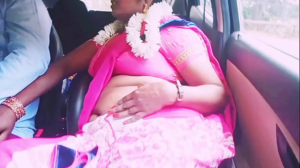Indian car sex. beautiful saree housewife with boyfriend cheating romance. Telugu dirty talks. Sex story.