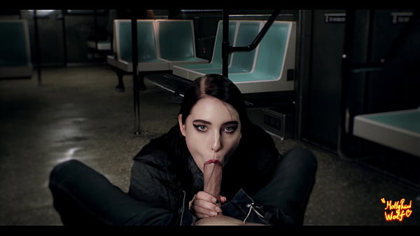 Beautiful stranger sucked me in train -