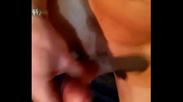 Shemale enjoying self masturbation