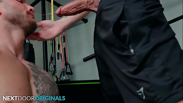 Download Video - Beefy Tatted Jock Smashed By Inked Up Bro At Gym - NextDoorStudios