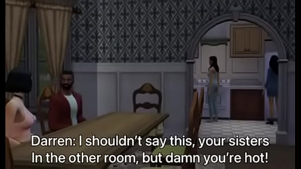 (Sims 4) Emo slut shows her tits for BBC