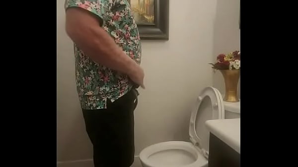 Dad Taking a Pee