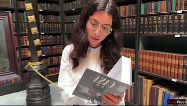 Katty West - Did you know that nerdy girls are much more active in sex than girls who dress revealingly? - Sex with Girl in Glasses