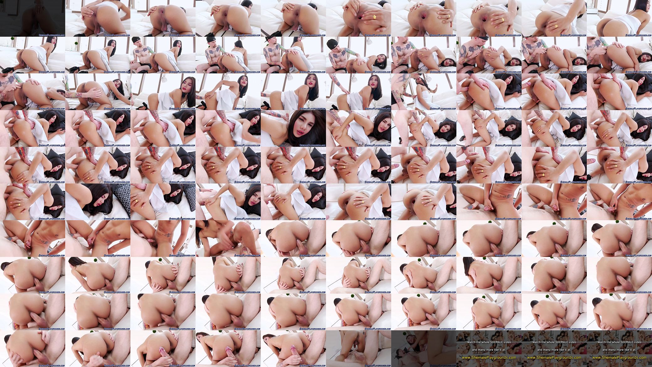 Fingered asian shemale 预览图