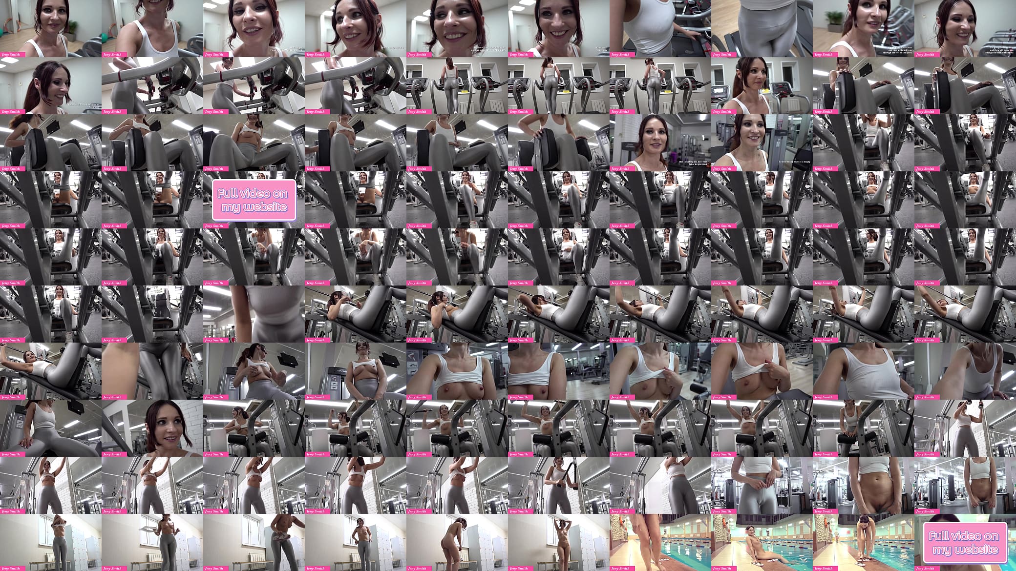 Jeny Smith was caught naked in the pool of a fitness gym! 预览图