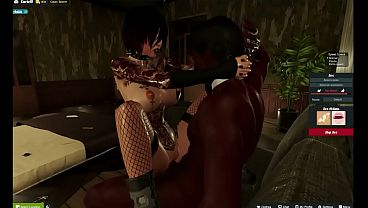 FUCKING WITH A GOTHIC GIRL WITH A BIG ASS IN THE MIDDLE OF EVERYONE (Meredian)