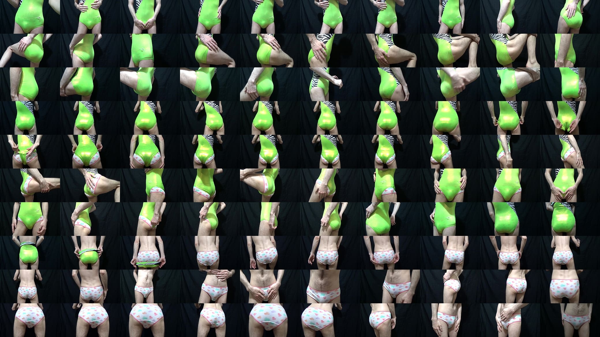 Softcore - Guy in Green Leotard and Panties 2 预览图