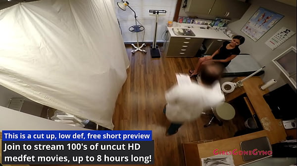 Doctor Tampa's Hidden Cam Catches Yesenia Sparkles During Mandatory University Physical