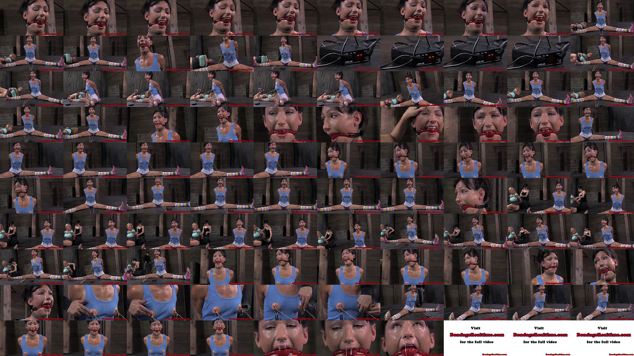 BDSM sub Wenona electricly tormented 预览图