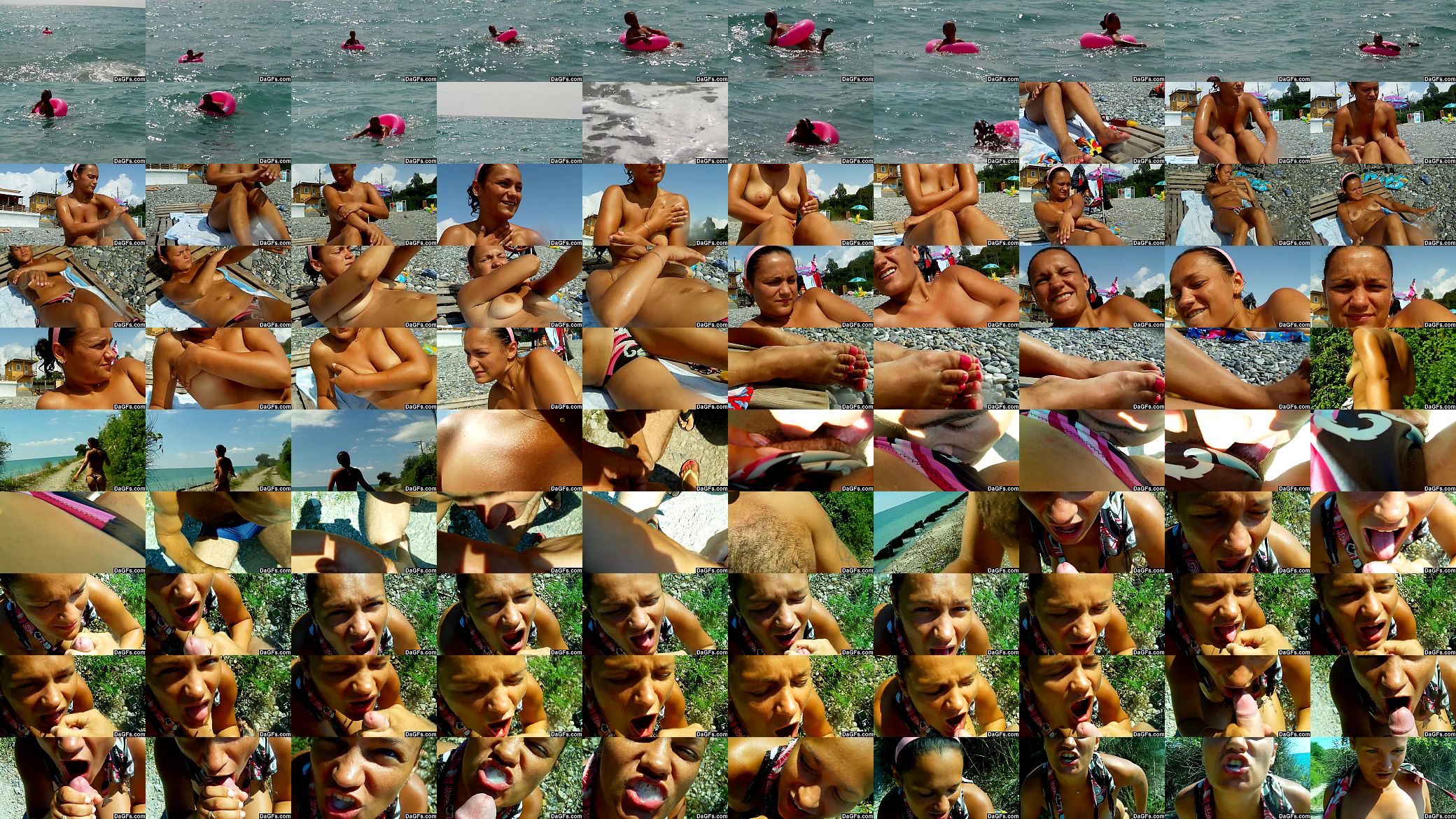 Dagfs - Amateur Couple Quickie Sex On A Beach 预览图