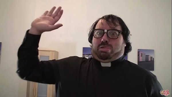 Damien fucks Angel Dark, the girlfriend of the altar boy