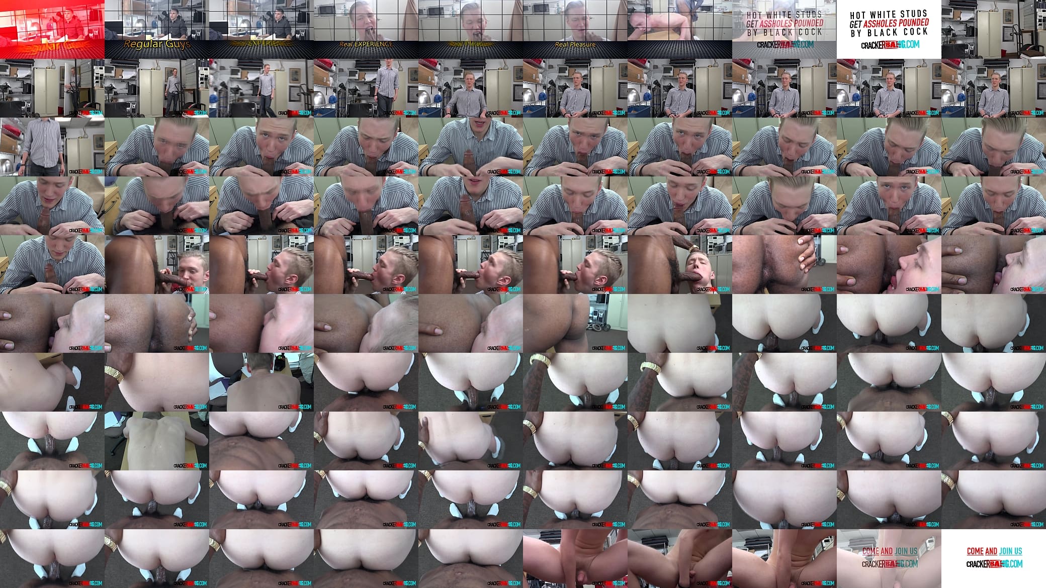 Gay white cracker gets his mouth and asshole drilled by horny director 预览图