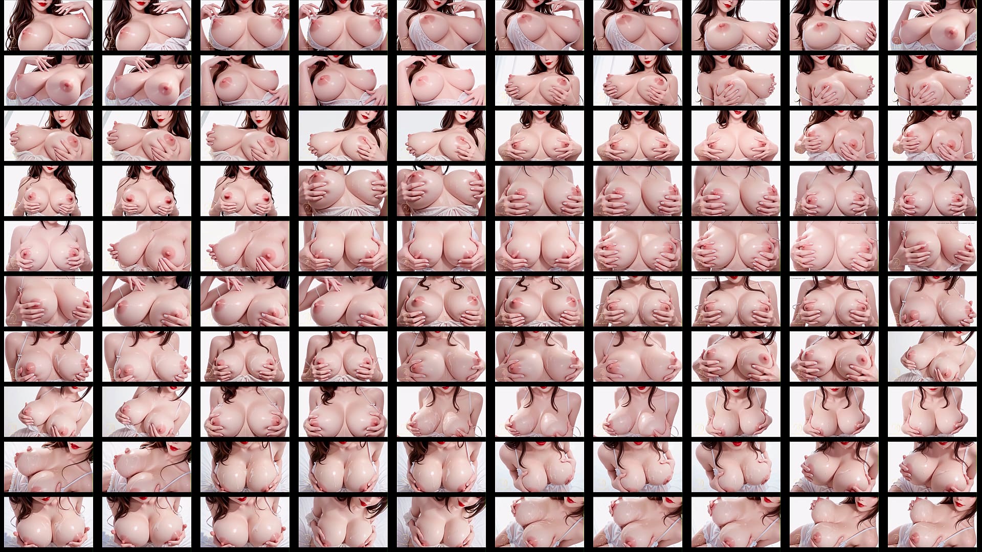 3D AI HQ Brunette on bed Big tits firm tits POV Solo wSound added 预览图