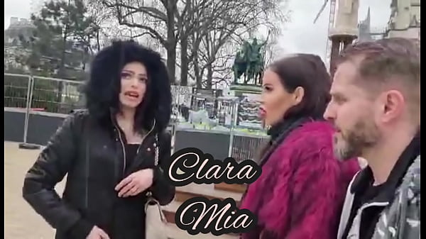 Jada Sparks and Paul Stalker sharing the cute French starlette Clara Mia - Hot Lesbian action, Anal, Rimjob, Kinky, Spanking