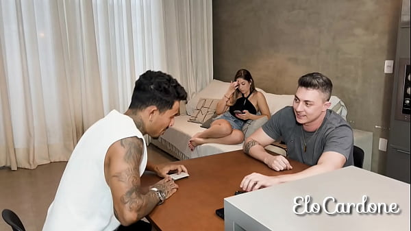 Cuckold loses wife at the gaming table and still asks to watch her being fucked by the gifted man
