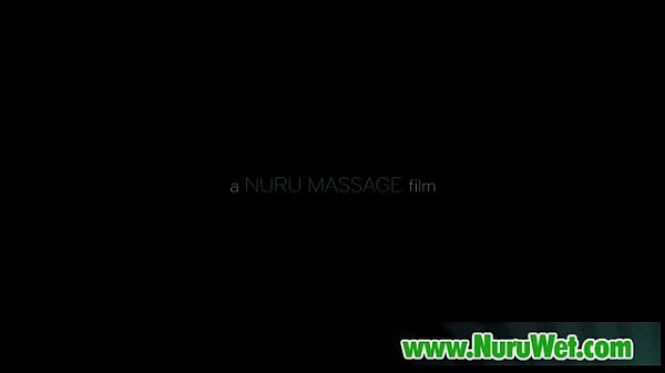 Hot asian masseuse gives pleasure in nuru massage 17