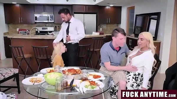 Download Video - FuckAnytime&period;com - Tonight&rsquo;s Step Family Dinner&comma; step Mom and Share a Little Bit More than Expected - Kenna James&comma; Kylie Kingston
