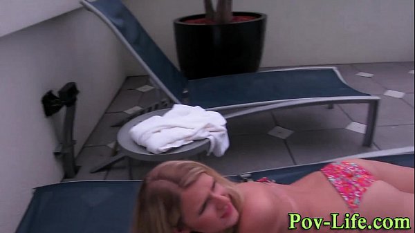 Dick sucking teen in pov