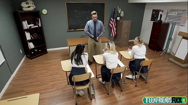 Good Skool Girls Gone Wild With Teacher