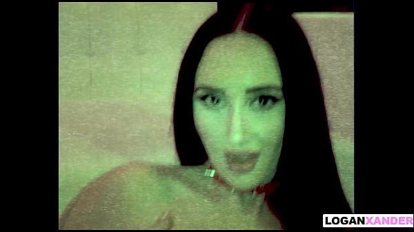 Slender Goth Angel Violet Voss Let's Logan Xander Play with Her Feet and Fuck Her Pussy
