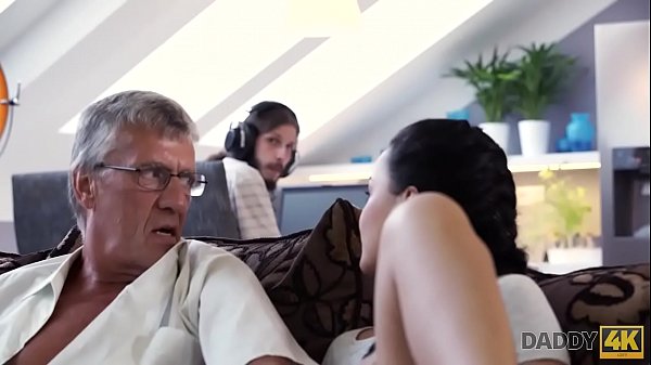DADDY4K. Cock of mature dad satisfies girl's need in good dicking