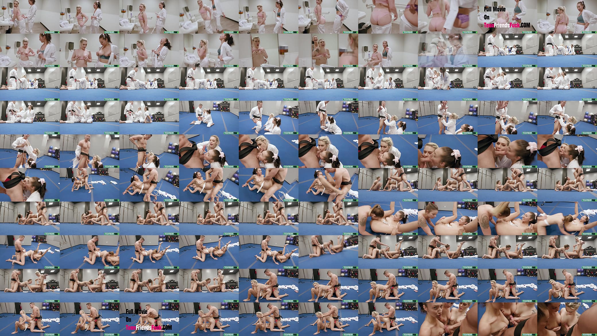 Olivia Grey, Abigail Peach, Bella Rolland In Karate Hottie Win Senseis Long Shaft 预览图